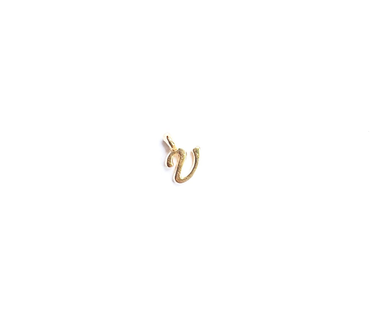 Drop Earrings With Initial Charms-Silver/Gold