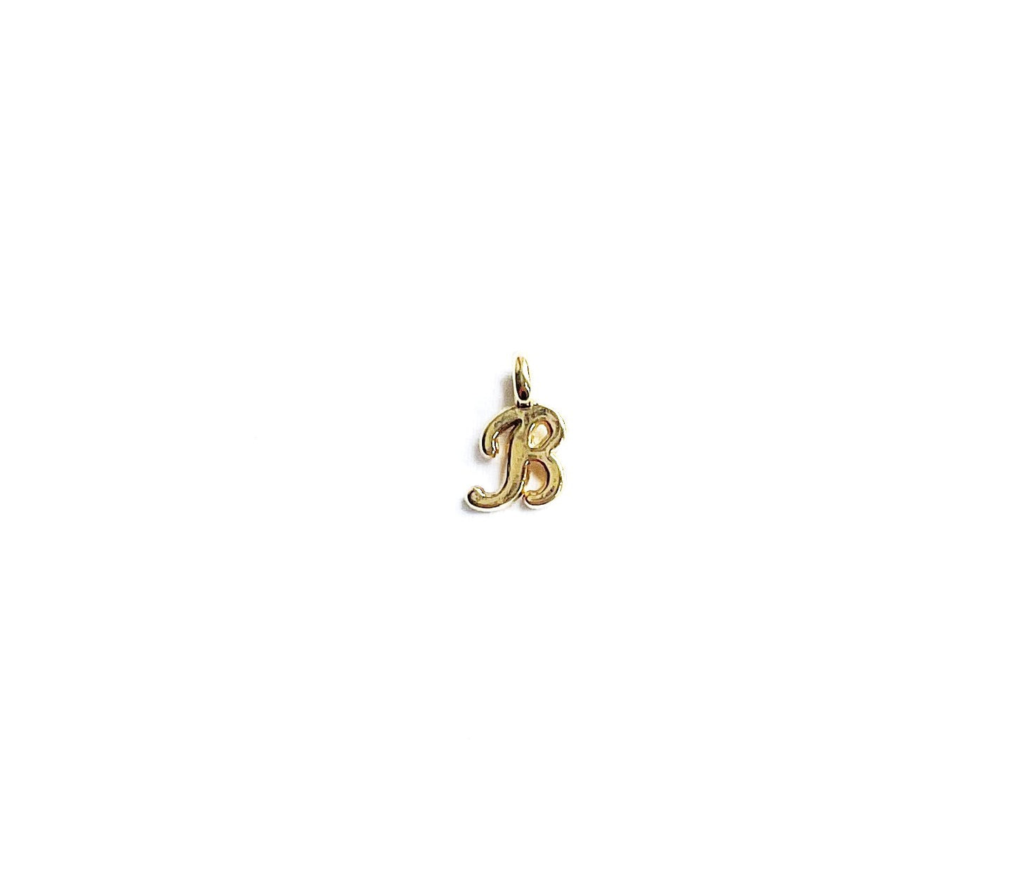 Drop Earrings With Initial Charms-Silver/Gold