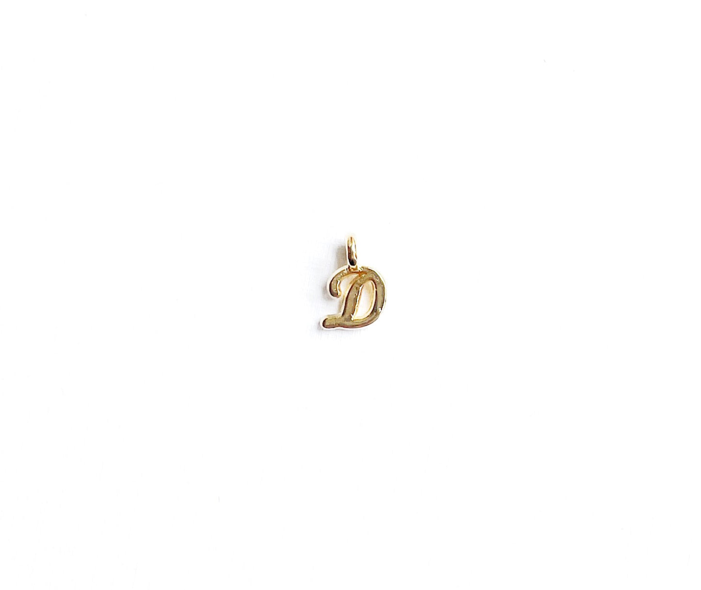 Drop Earrings With Initial Charms-Silver/Gold