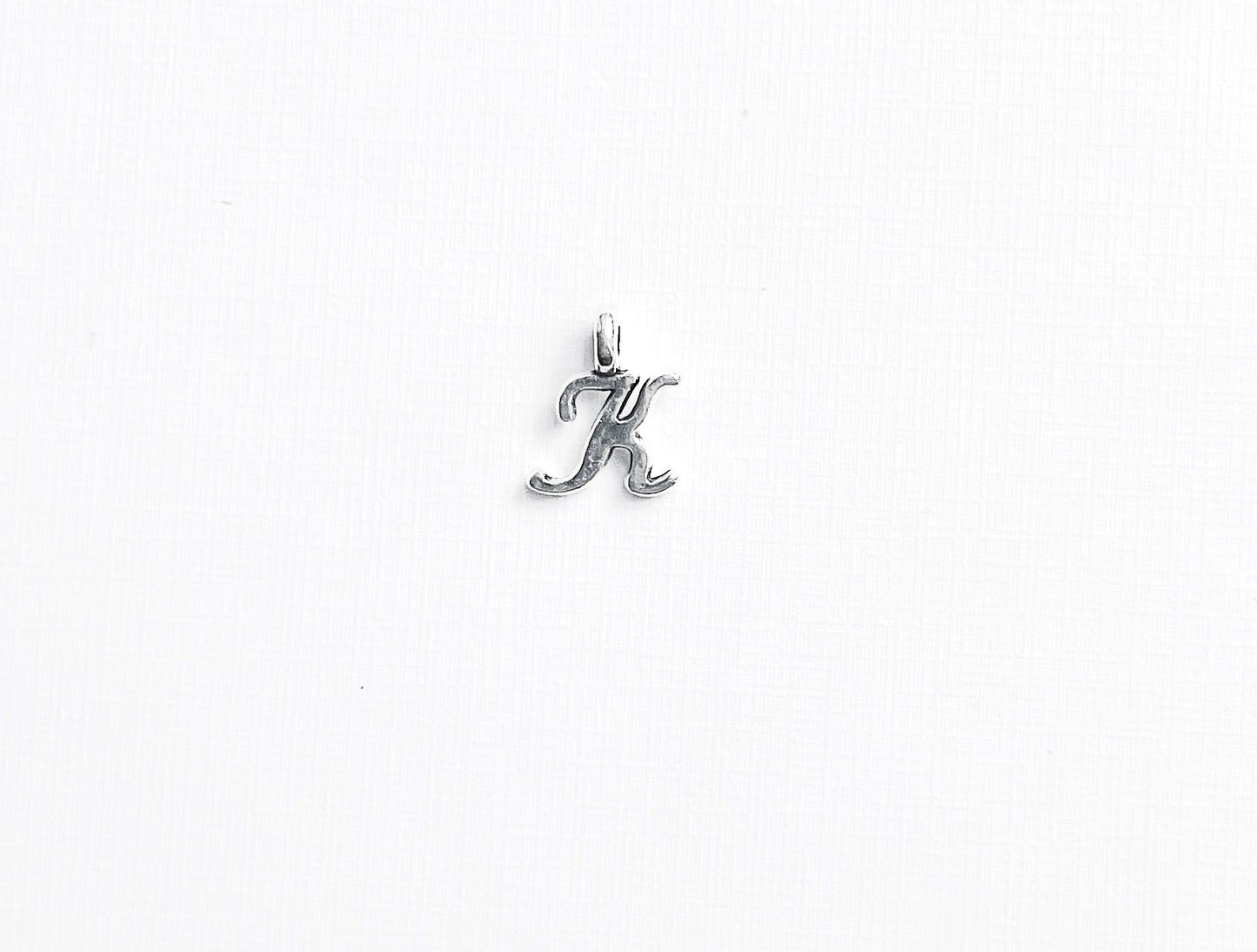 Drop Earrings With Initial Charms-Silver/Gold