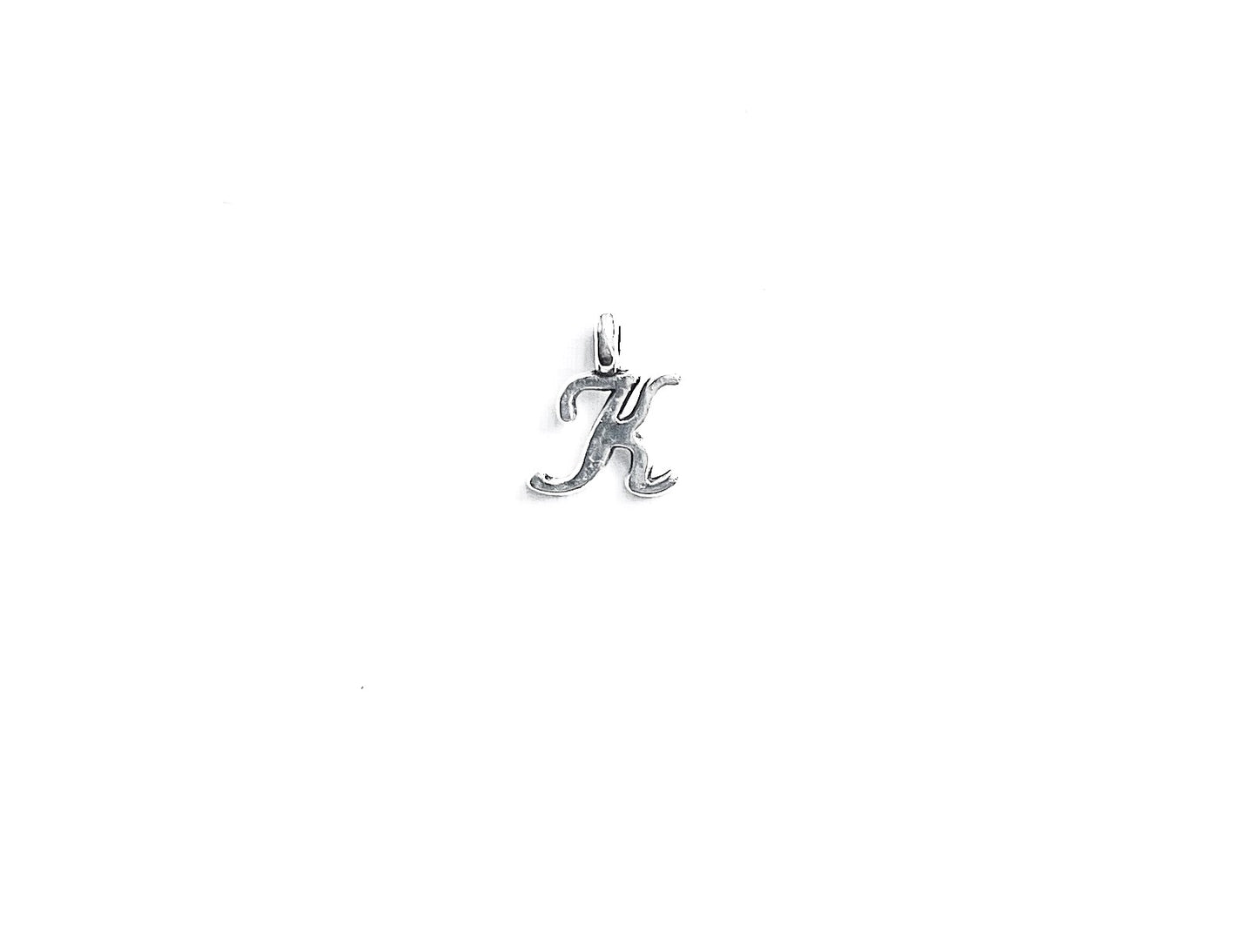 Drop Earrings With Initial Charms-Silver/Gold