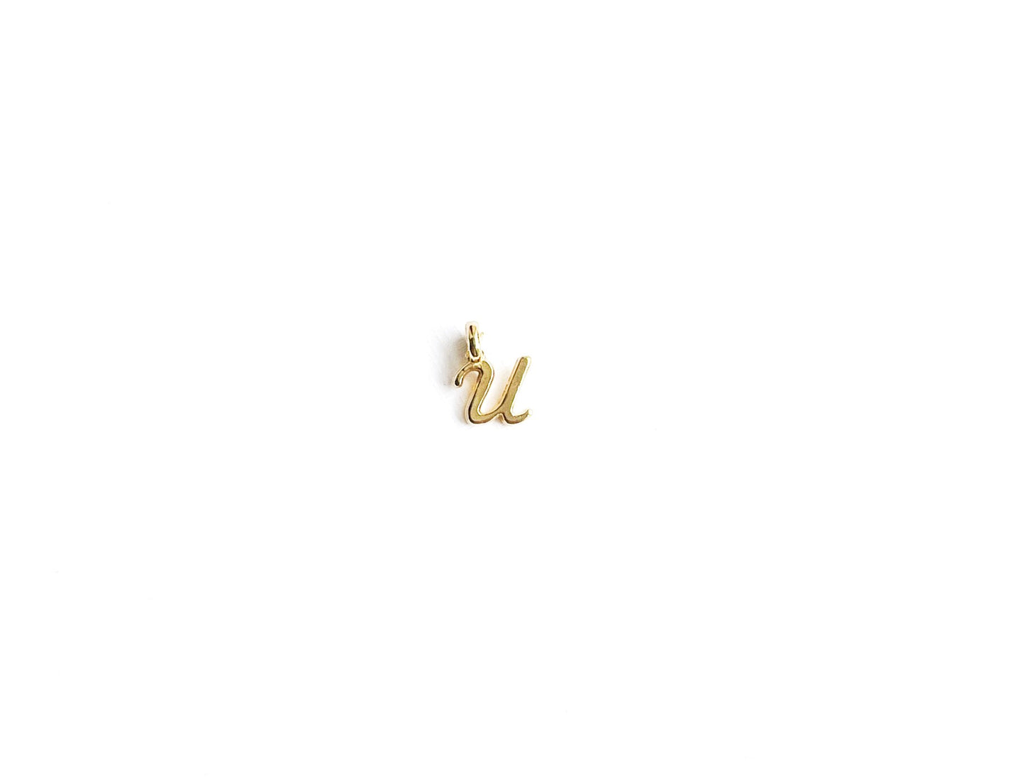 Drop Earrings With Initial Charms-Silver/Gold